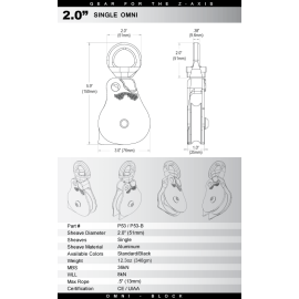 Omni-Block SWIVEL PULLEY