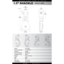 Omni-Block SWIVEL PULLEY