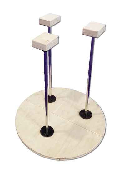 Handstand Triple Canes (1 x Rotational) - Pro - 75 cm tall