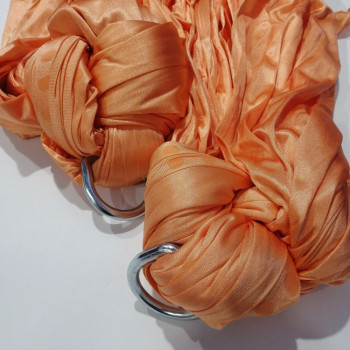 Tangerine Orange Aerial Yoga Hammock - 6.5 yards