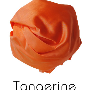 Tangerine Orange Aerial Yoga Hammock - 6.5 yards